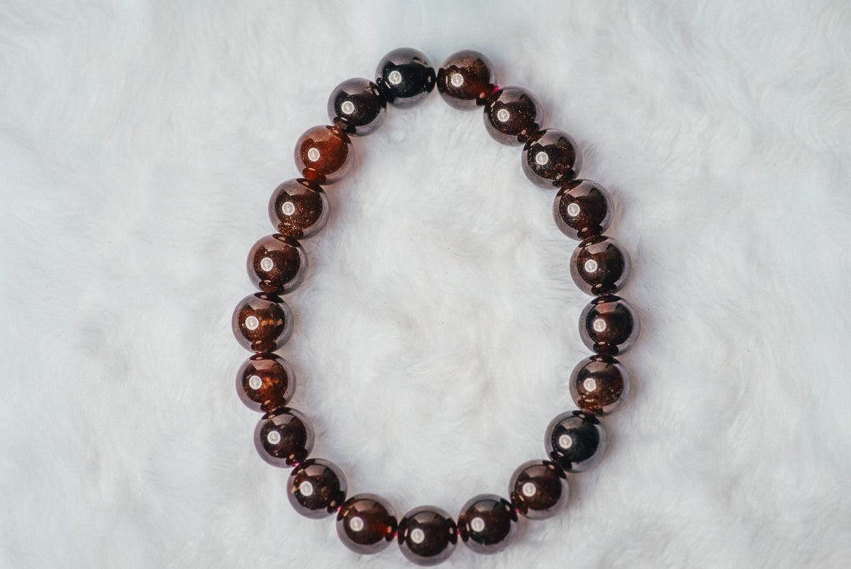 Hessonite Garnet Bracelet