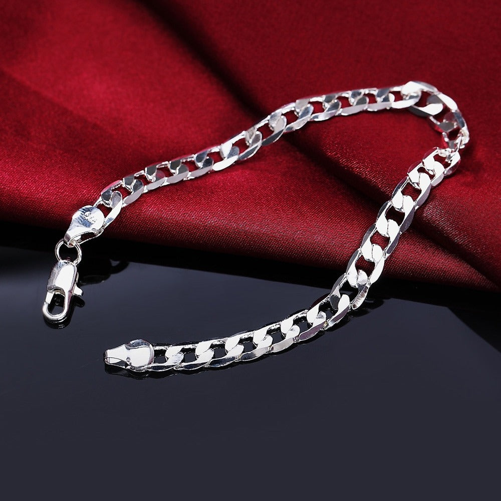 Mens and women's thick bracelet