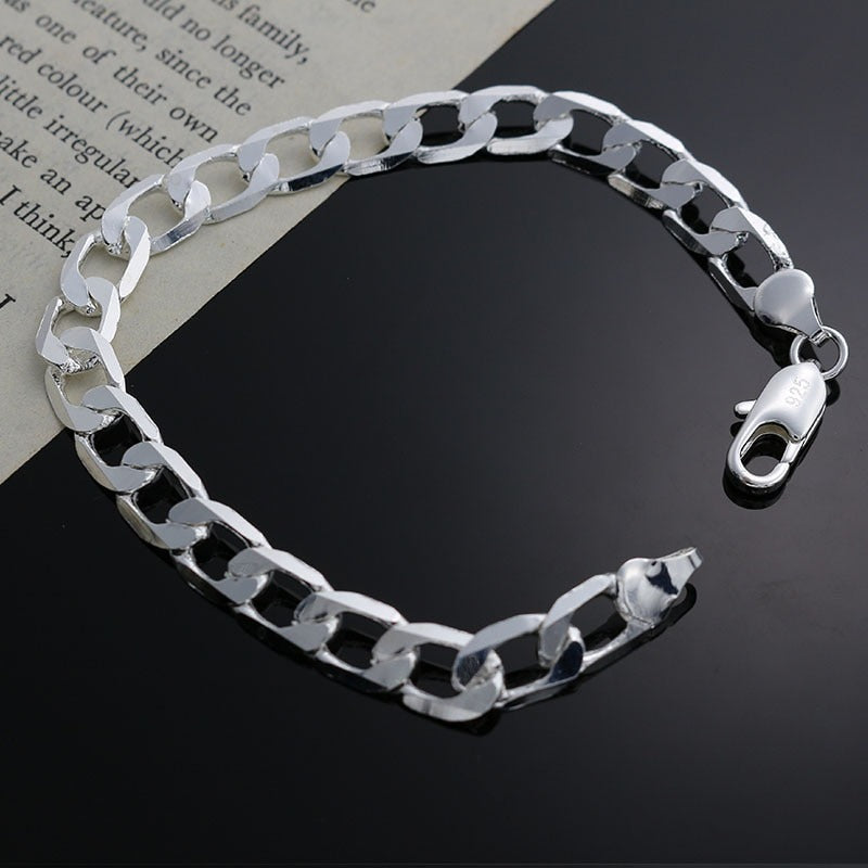 Mens and women's thick bracelet