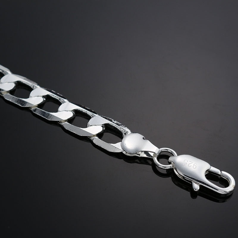 Mens and women's thick bracelet