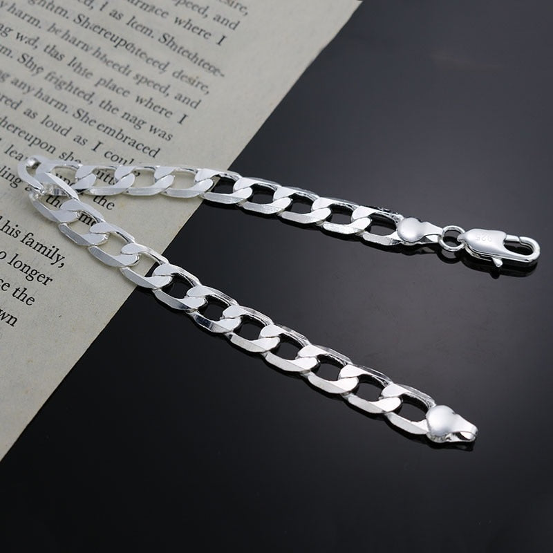 Mens and women's thick bracelet