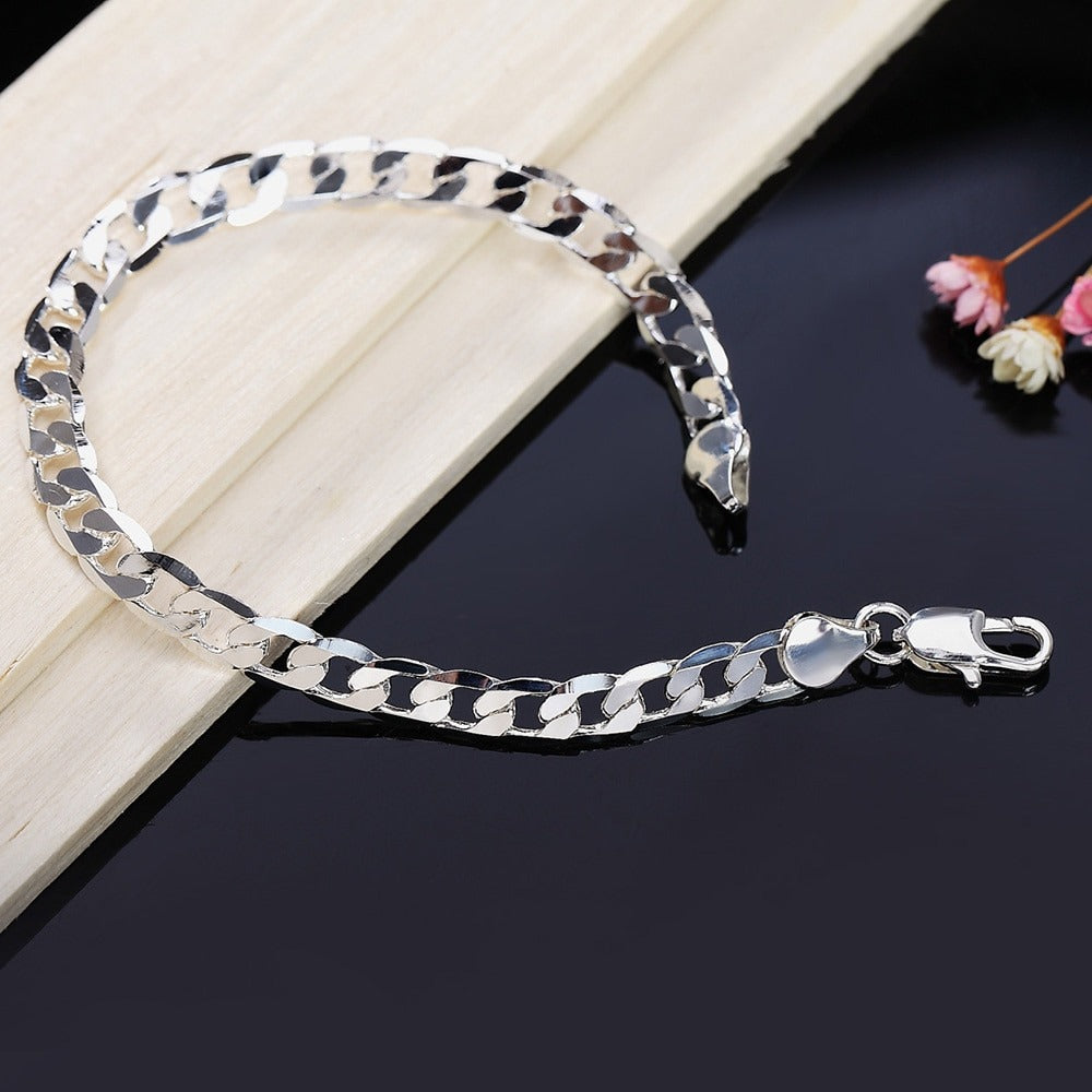 Mens and women's thick bracelet