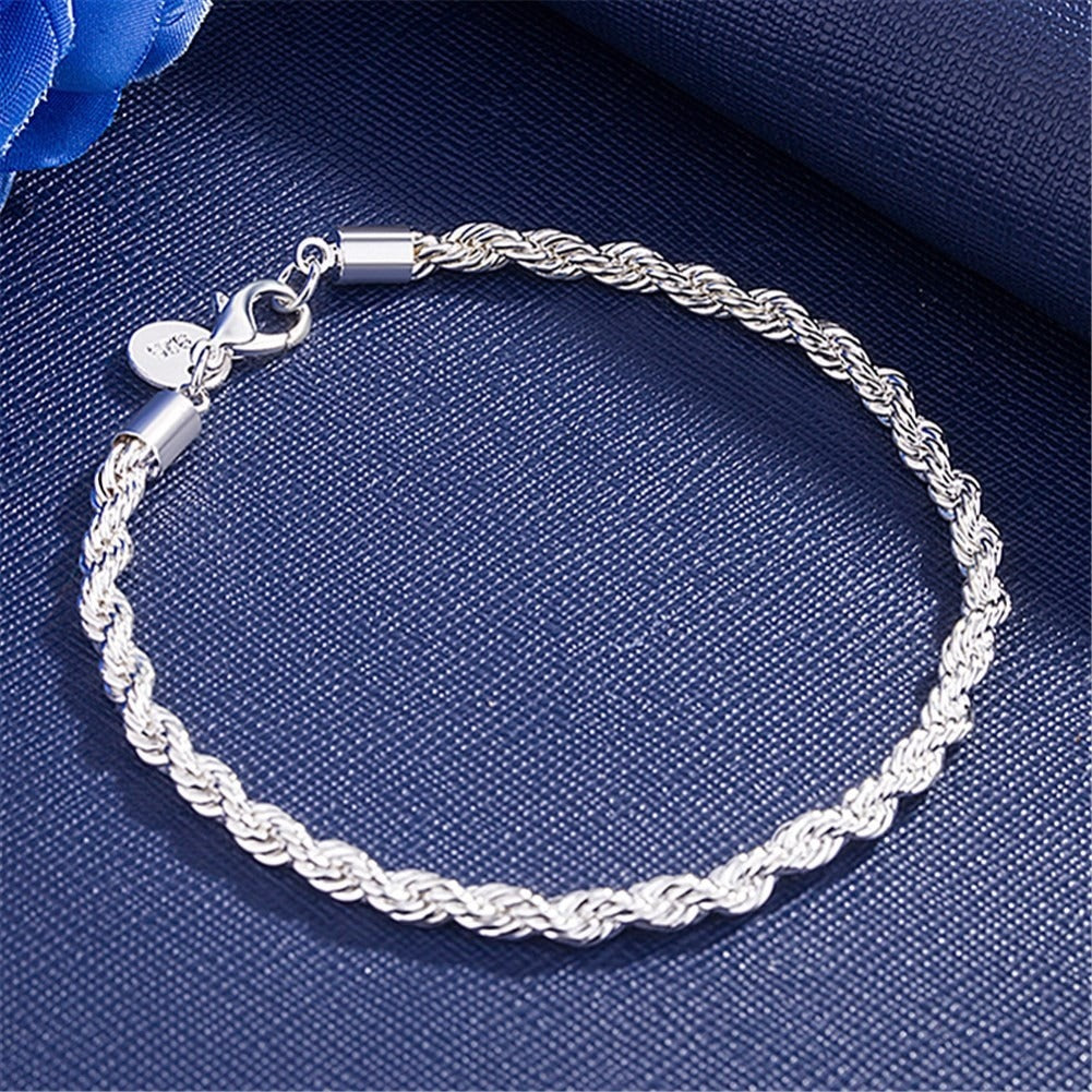 Mens and women twist rope