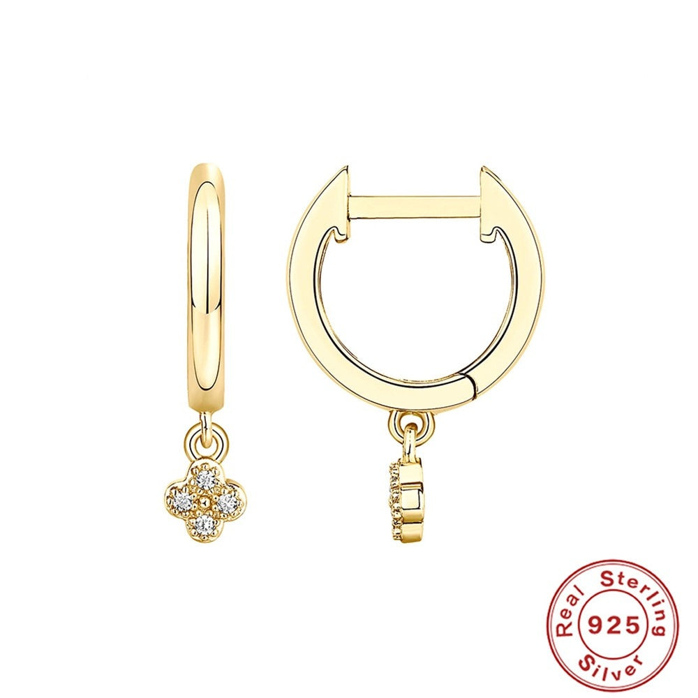 Women hoop earring