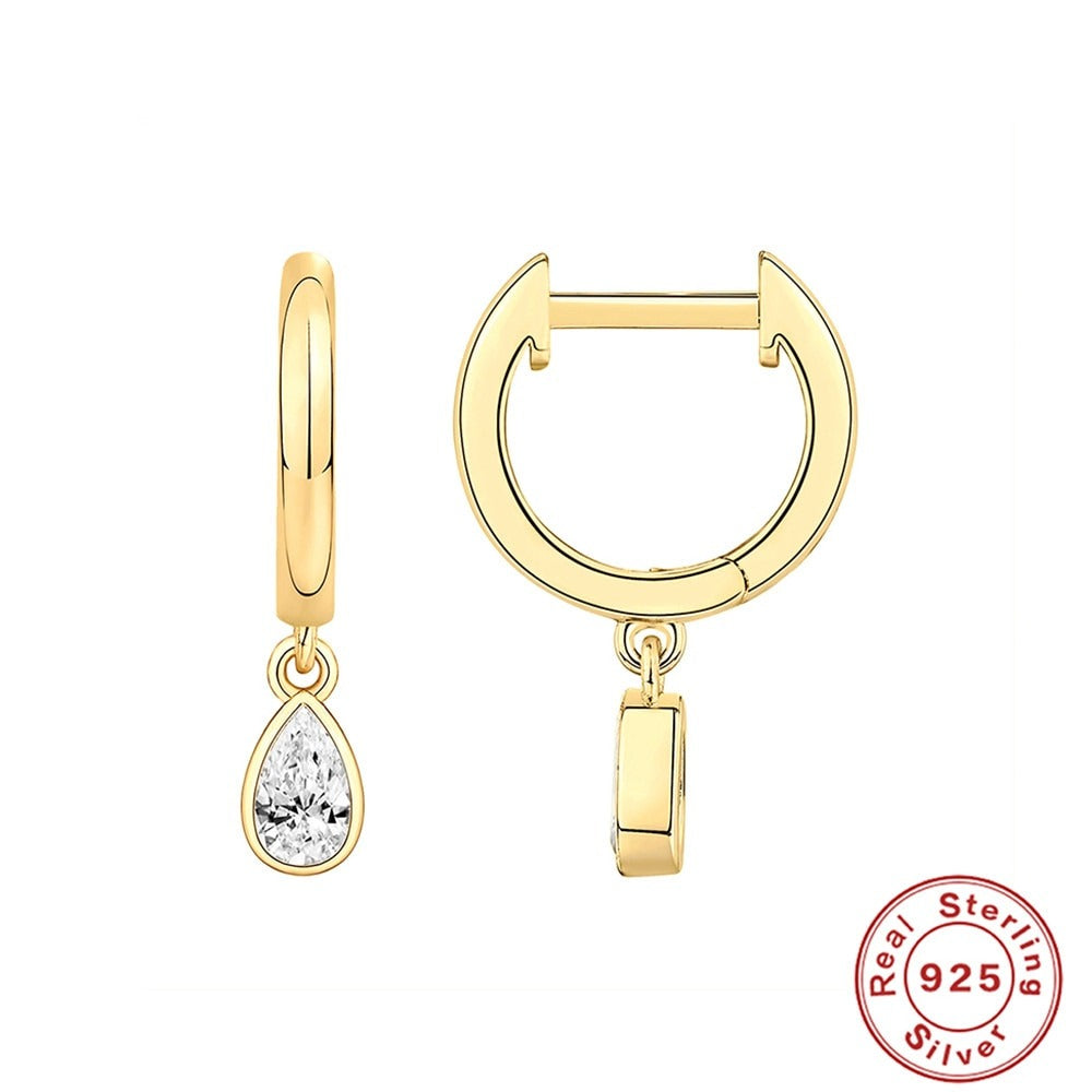Women hoop earring