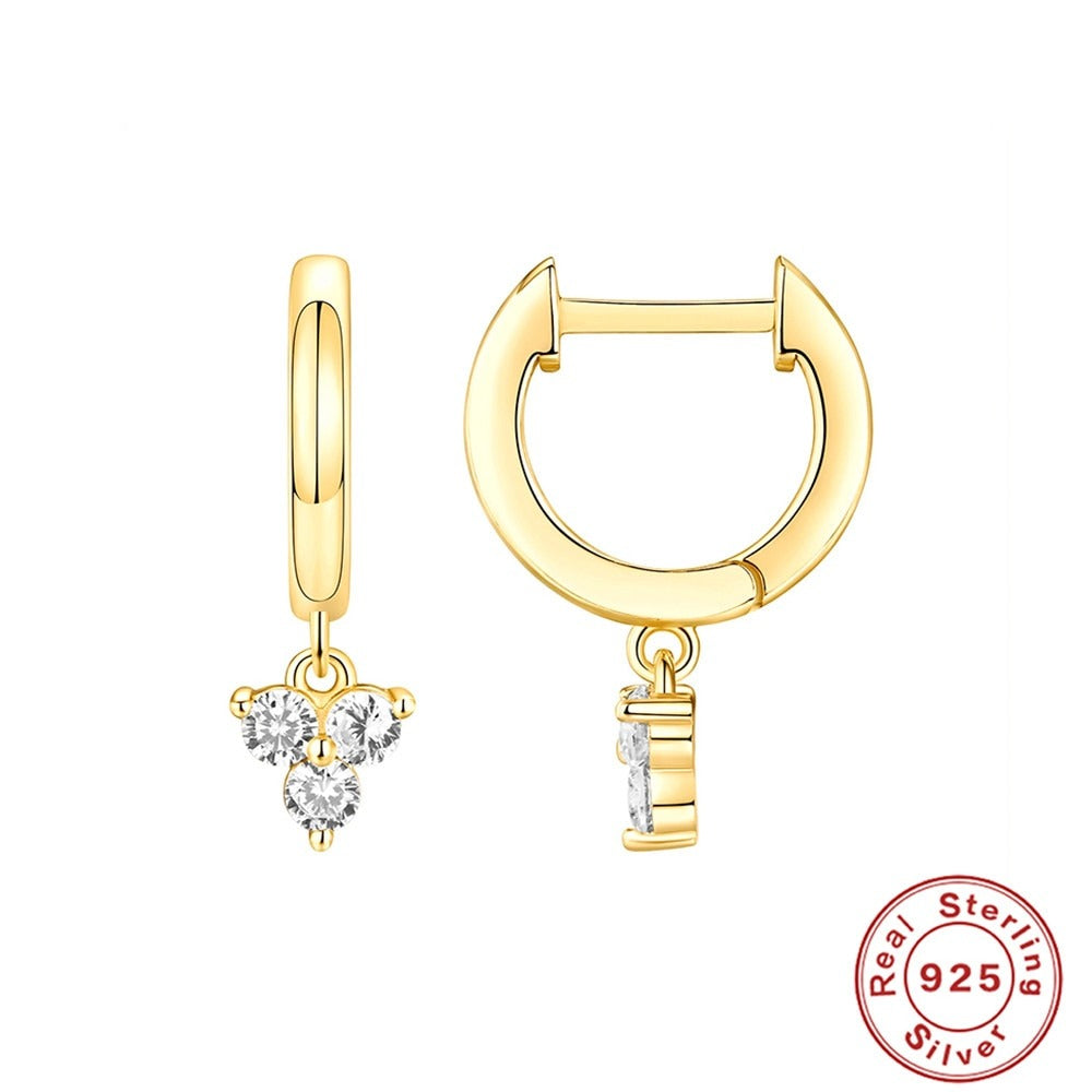 Women hoop earring