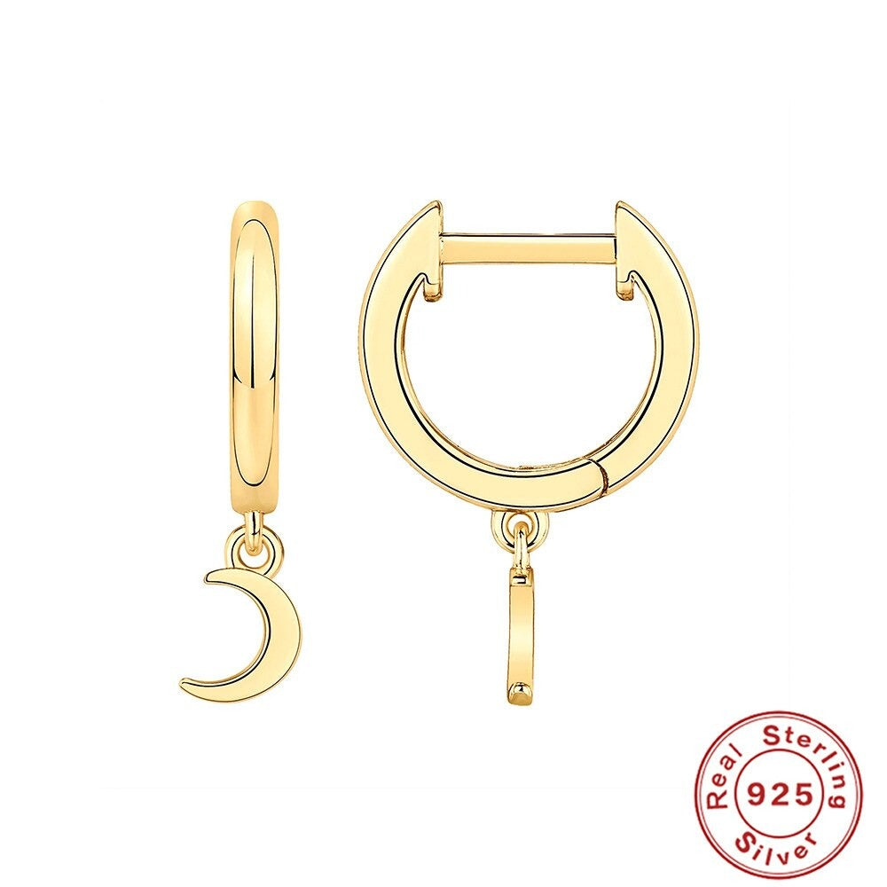 Women hoop earrings