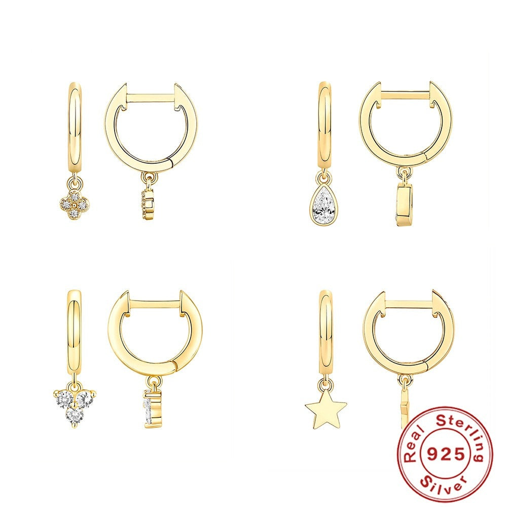 Women hoop earring