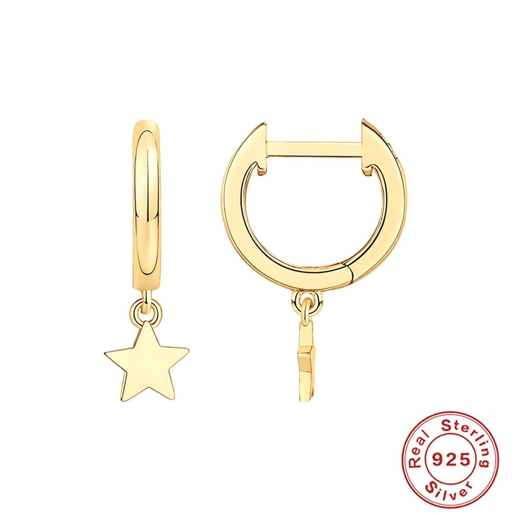 Women hoop earring