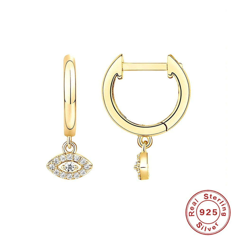 Women hoop earring