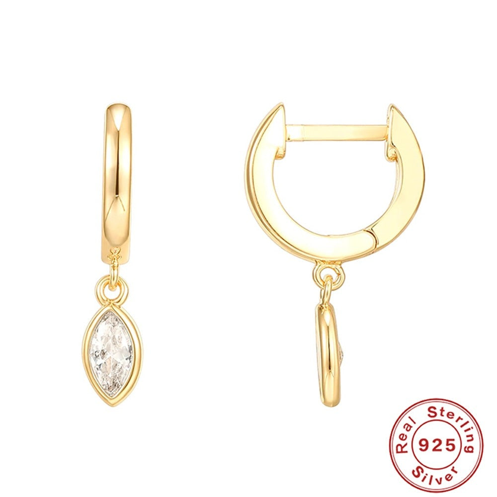 Women hoop earring