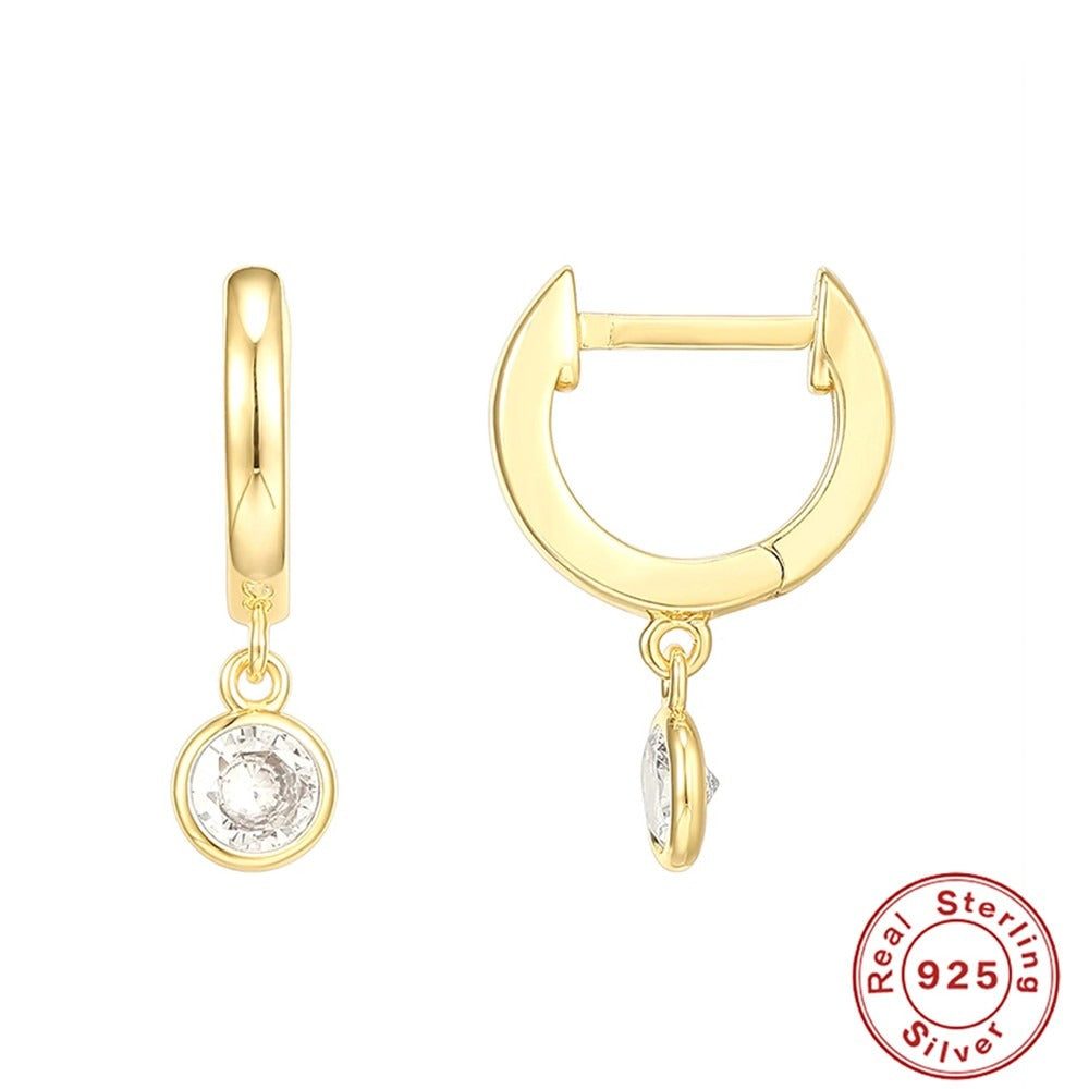Women hoop earring