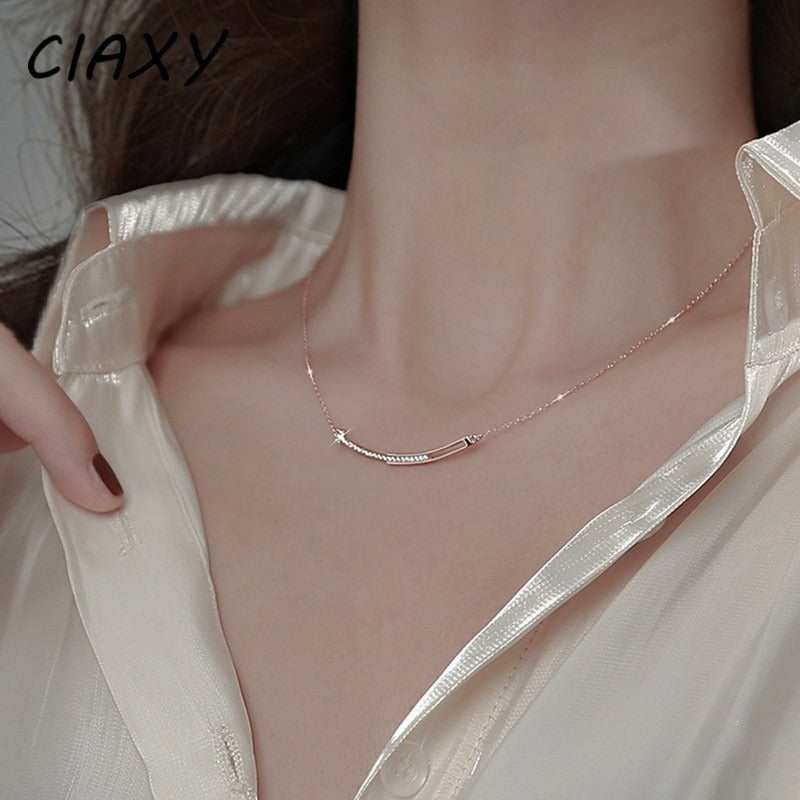 smile Face necklace gold