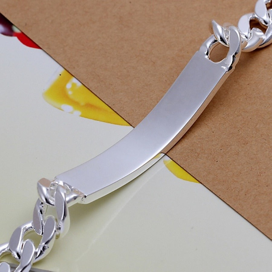 Mens and women's thick bracelet