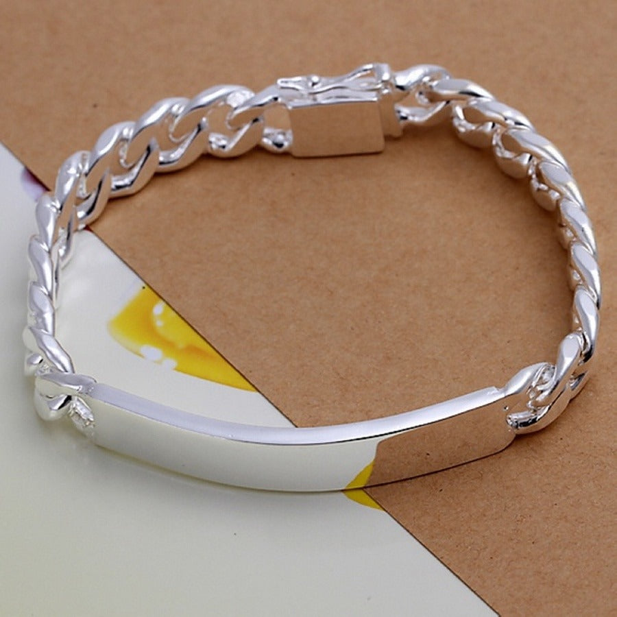 Mens and women's thick bracelet