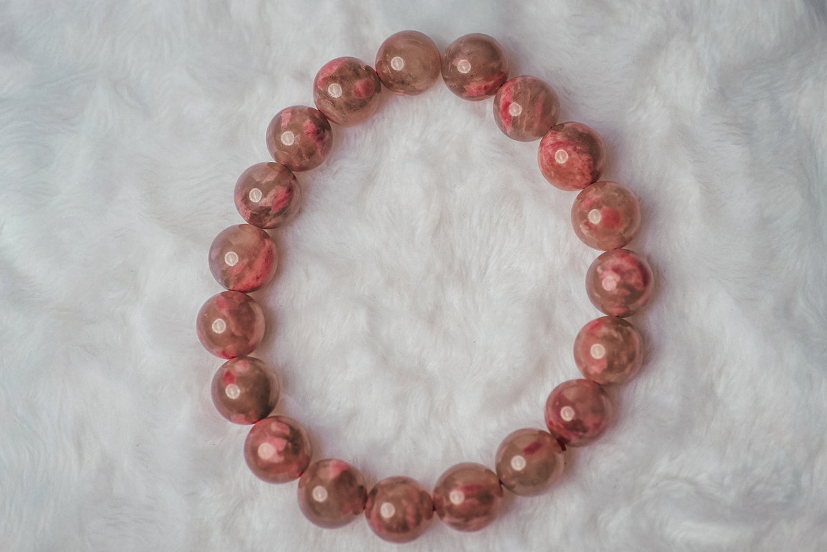 Sakura Rhodonite Bracelet