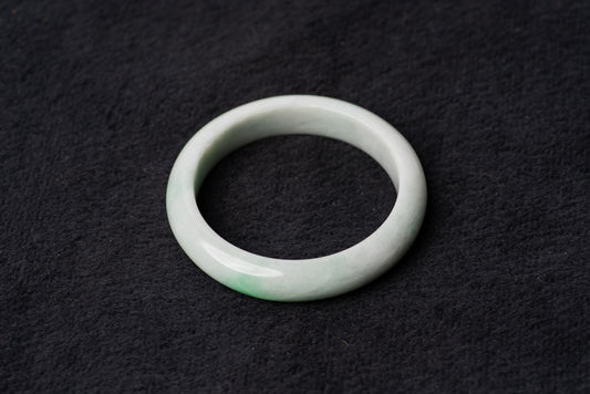 A-Grade White Jade Bangle