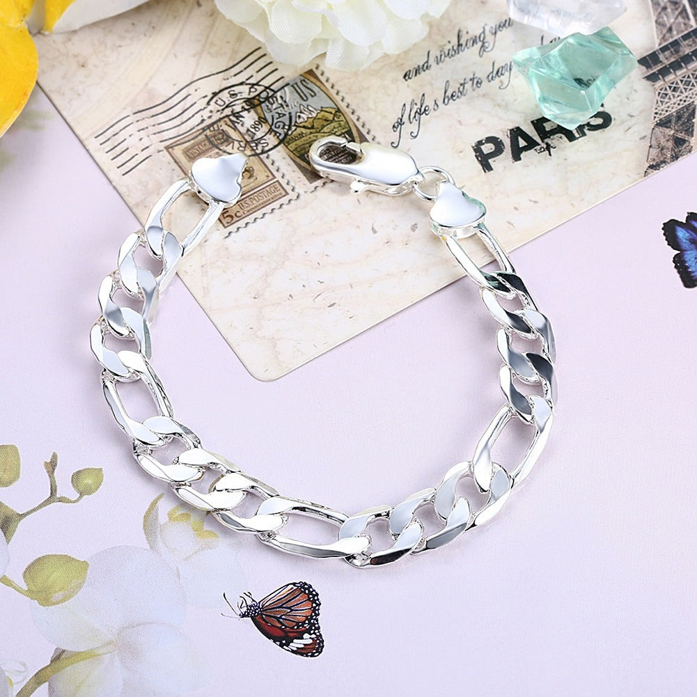 Mens and women figaro 7mm bracelet