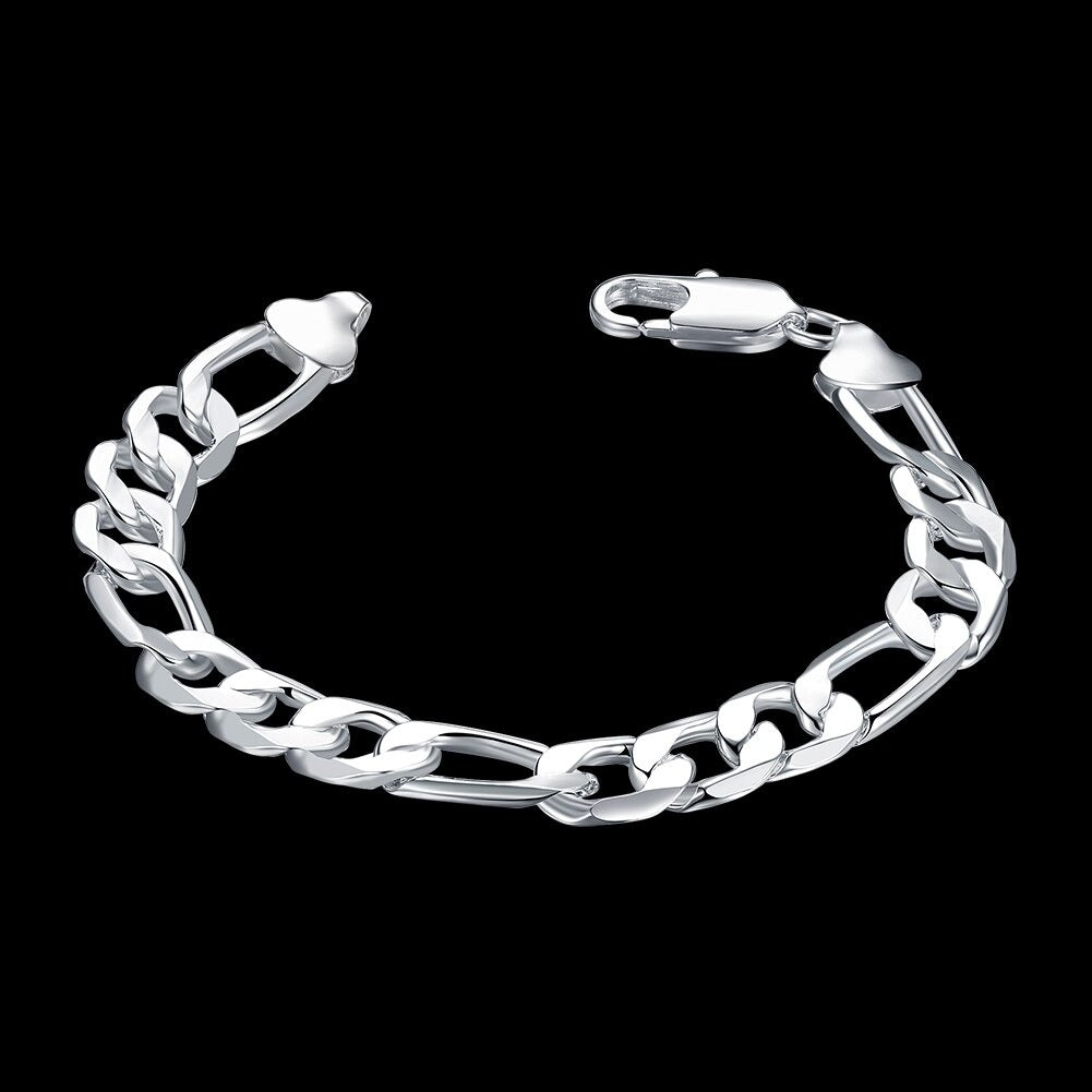 Mens and women figaro 7mm bracelet