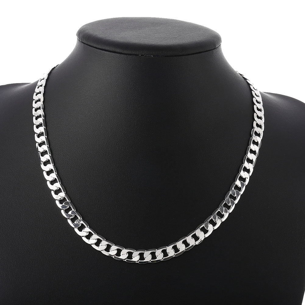 Mens and women cubic necklace