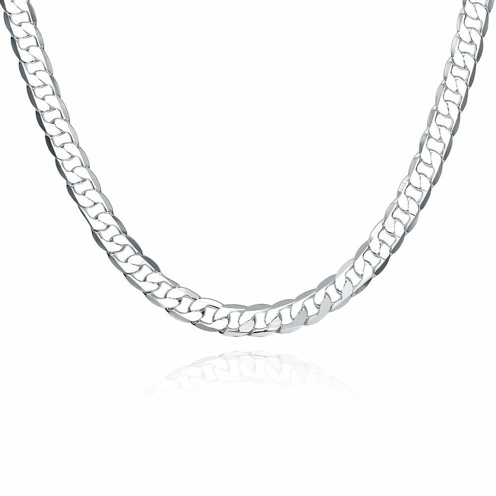 Mens and women cubic necklace