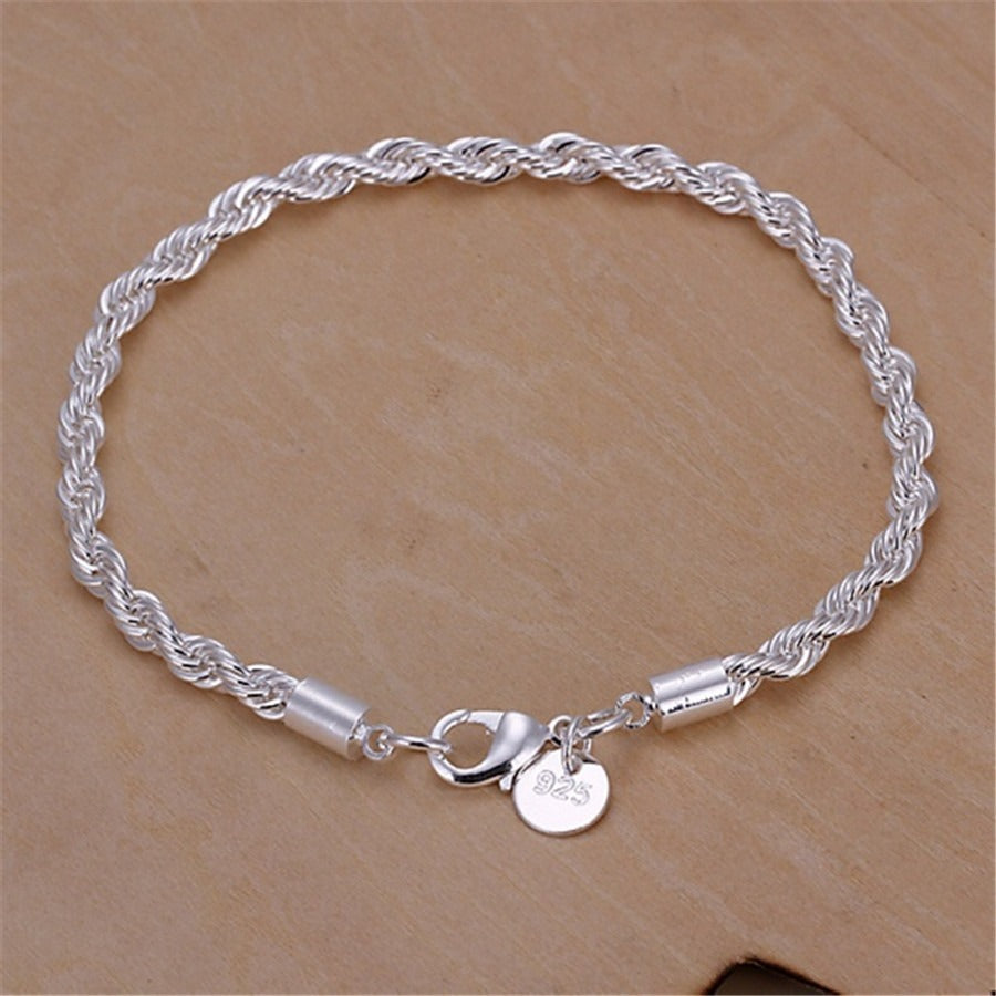 Mens and women's bracelet and necklace set